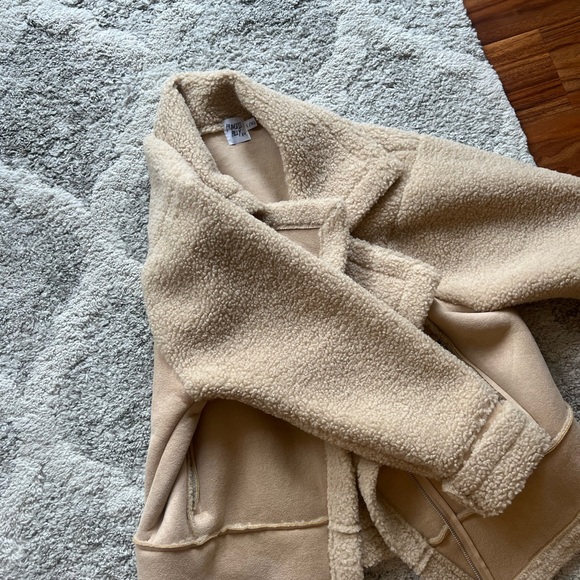 PRINCESS POLLY SHERPA JACKET - Picture 4 of 5